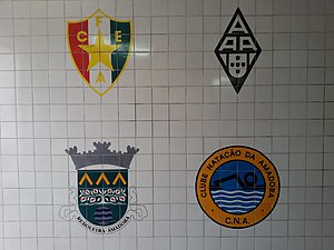 Emblemas dos Clubes da Amadora