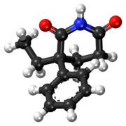 Glutethimide ball-and-stick model.png