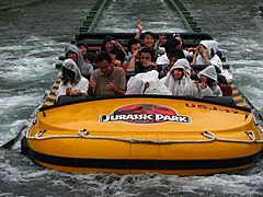 Jurassic Park River Adventure à Universal Studios Japan