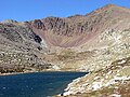 Le lac de Coll Roig en automne.