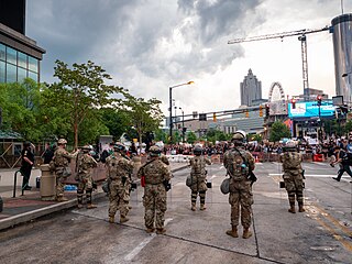 <span class="mw-page-title-main">George Floyd protests in Atlanta</span> 2020 civil unrest after the murder of George Floyd