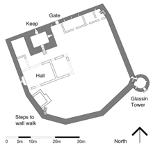 plan d’un château