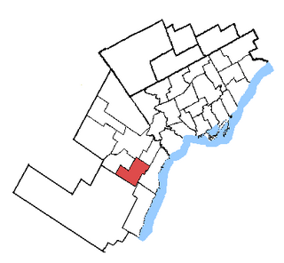 <span class="mw-page-title-main">Mississauga—Erindale</span> Federal electoral district in Ontario, Canada