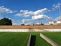 Le parc historique de l'ancienne prison de Moabit.