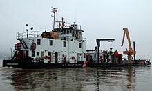 USCGC Greenbrier (WLR-75501), a diesel powered river tender built for the U.S. Coast Guard in 1990 Modern Greenbriar.jpg