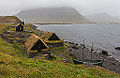 Image 28A maritime museum located in the village of Bolungarvík, Vestfirðir, Iceland, showing a 19th-century fishing base with a typical boat of the period and associated industrial buildings: an example of a very small museum