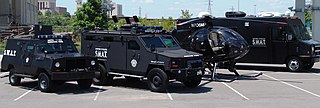 <span class="mw-page-title-main">SWAT vehicle</span> Armoured vehicle used by police tactical units