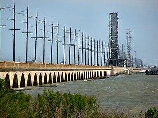 <span class="mw-page-title-main">Galveston Causeway</span> Bridge in Texas, United States