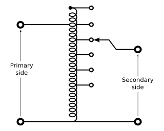 <span class="mw-page-title-main">Autotransformer</span> Type of electrical transformer