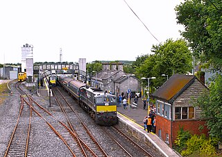 <span class="mw-page-title-main">Tullamore railway station</span> Railway station in Ireland