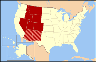 <span class="mw-page-title-main">Mountain states</span> Region of the United States