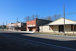 Along SH&nbsp144 (3rd Street) in Walnut Springs, March 2012