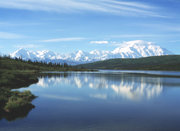 De Denali en het Wonder Lake