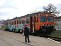 Motorwagen met graffiti