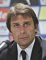 A coloured photograph of Antonio Conte