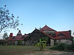 Rear view of the church