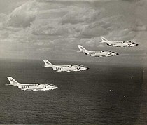 VF-64 F3H-2s in 1958. F3H VF-64 CVA-41.jpg