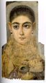 Fayum egiptean, portret de mumie Fayum