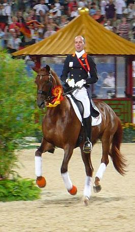 Tijdens de Olympische Spelen van 2008 in Peking