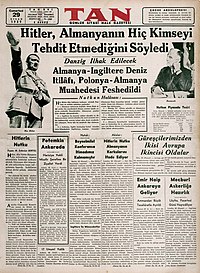 Tan front page