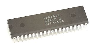 <span class="mw-page-title-main">Fairchild F8</span> 8-bit microprocessor first shipped in 1975