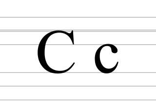 <span class="mw-page-title-main">C</span> 3rd letter of the Latin alphabet