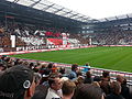 FC St. Pauli - FSV Frankfurt en 2013, en la nueva Gegengerade.