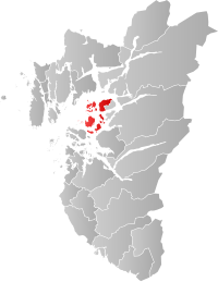 Localisation de Finnøy