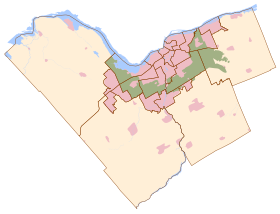 Voir sur la carte administrative d'Ottawa