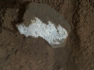 <span class="mw-page-title-main">Tintina (rock)</span> Rock on the surface of Mars