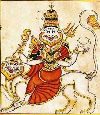 <span class="mw-page-title-main">Pratyangira</span> Consort of Narasimha