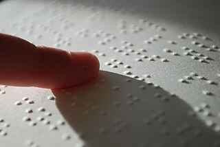 <span class="mw-page-title-main">Braille</span> Tactile writing system