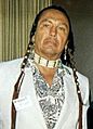 Russell Means in maart 1987 overleden op 22 oktober 2012