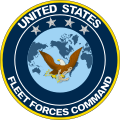 * Nomination SVG seal of the United States Fleet Forces Command. --痛 07:11, 6 May 2023 (UTC) * Promotion  Support Good quality. --Poco a poco 16:38, 6 May 2023 (UTC)