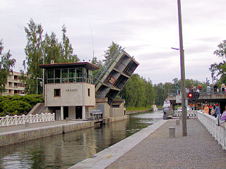 Le canal de Vääksy.