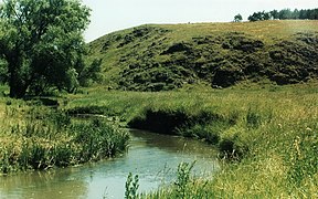 Між с. Білоцерківка і с. Сачки