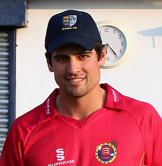 <span class="mw-page-title-main">Alastair Cook</span> English cricketer (born 1984)