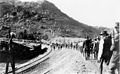 Image 12Armed vigilantes deport striking copper miners during the Bisbee Deportation in Bisbee, Arizona, July 12, 1917.