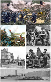 American Civil War Internal war in the U.S. over slavery