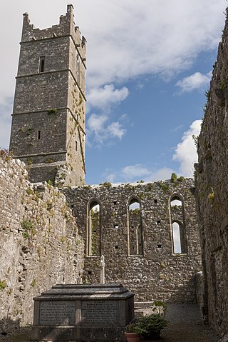 <span class="mw-page-title-main">Claregalway Friary</span> Ruined Franciscan friary in Galway, Ireland