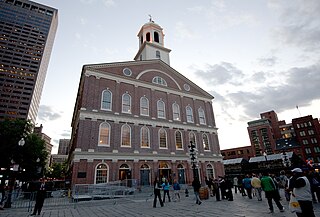 <span class="mw-page-title-main">Faneuil Hall</span> United States historic place in Boston, MA (opened 1743)