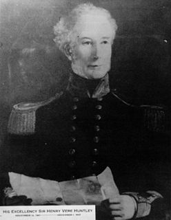 Henry Vere Huntley naval officer and colonial administrator