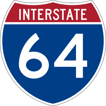 Interstate 64 in Illinois