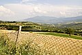 Hilly landscape viewed from Mount Vodno