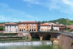 Skyline of Montesquieu-Volvestre