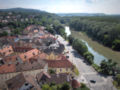 Melk and the Danube valley, as seen from Melk Abbey