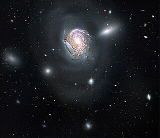 <span class="mw-page-title-main">NGC 4911</span> Spiral galaxy in the constellation Coma Berenices