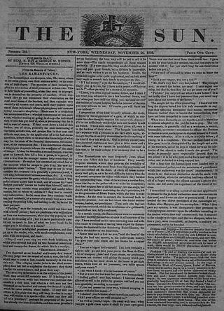 <i>The Sun</i> (New York City) American daily newspaper (1833–1950)