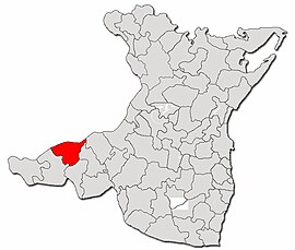 Location in Constanța County