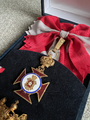 Grand Cross sash and badge (obverse).